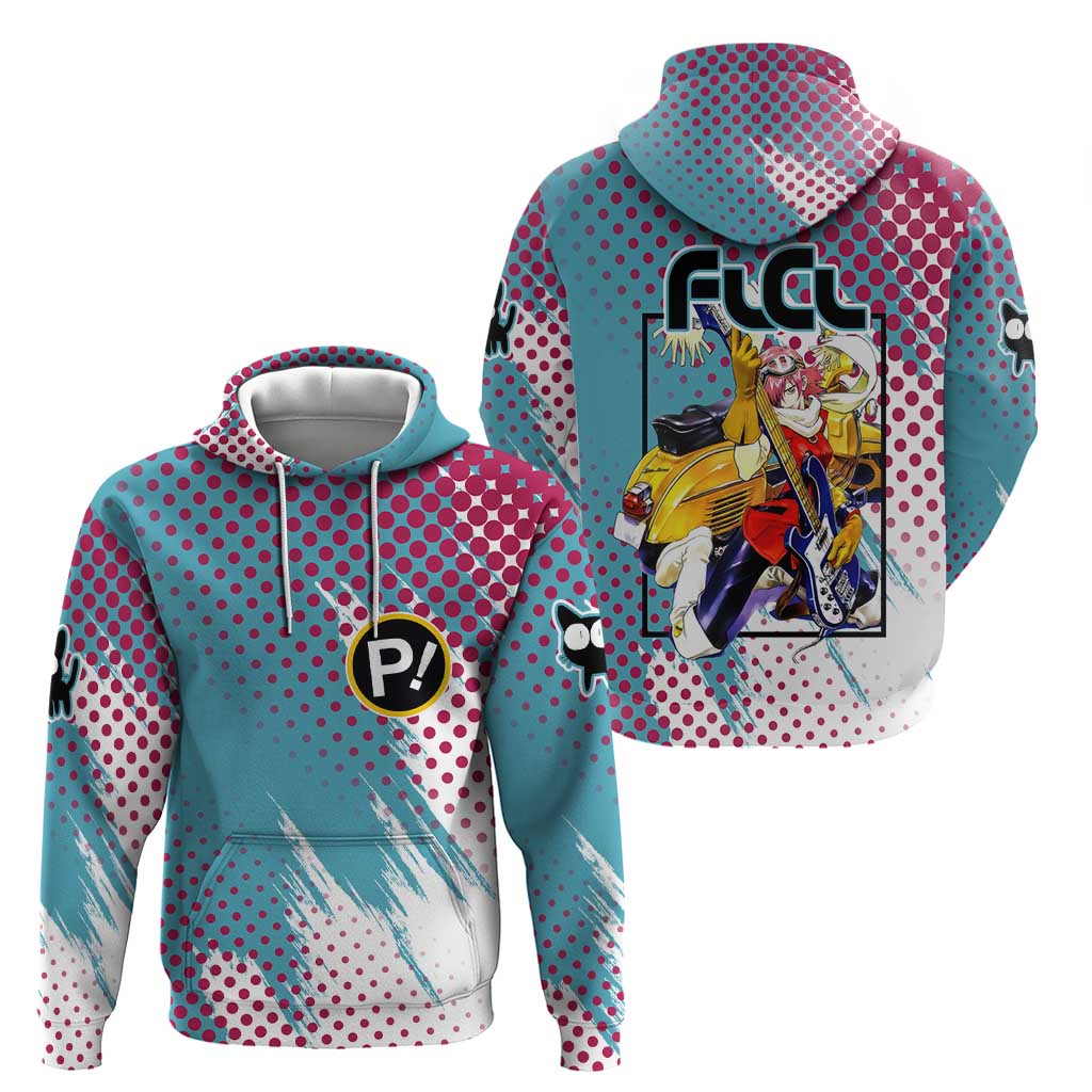 Neon FLCL Hoodie Anime Style