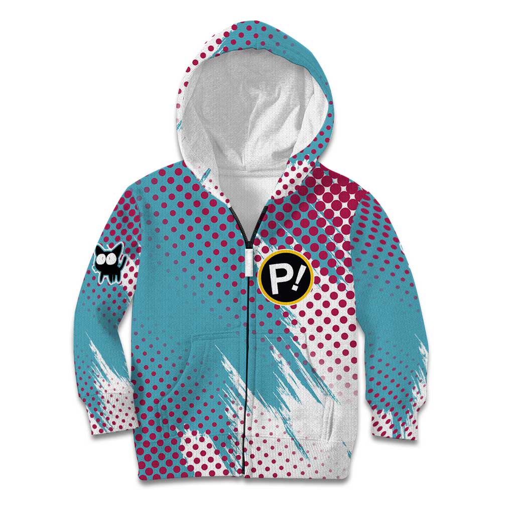 Neon FLCL Kid Hoodie Anime Style