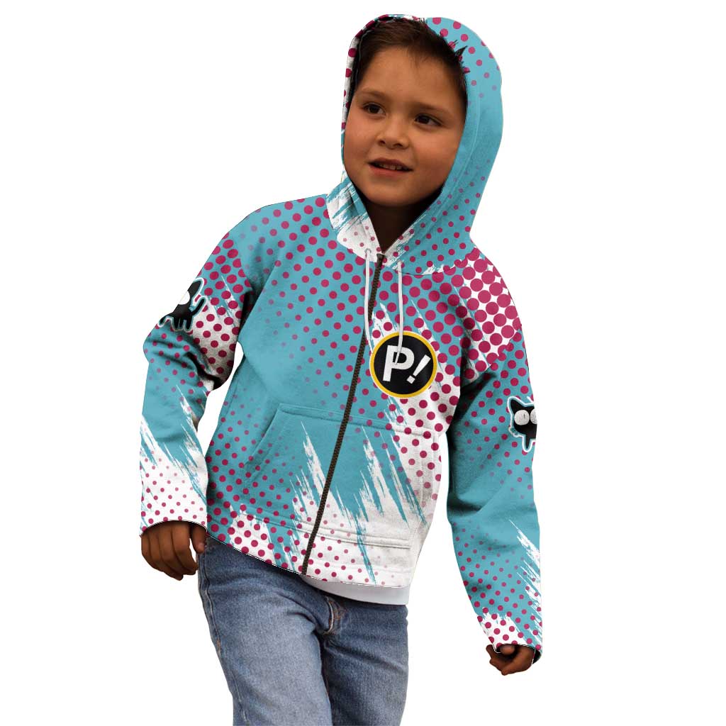 Neon FLCL Kid Hoodie Anime Style