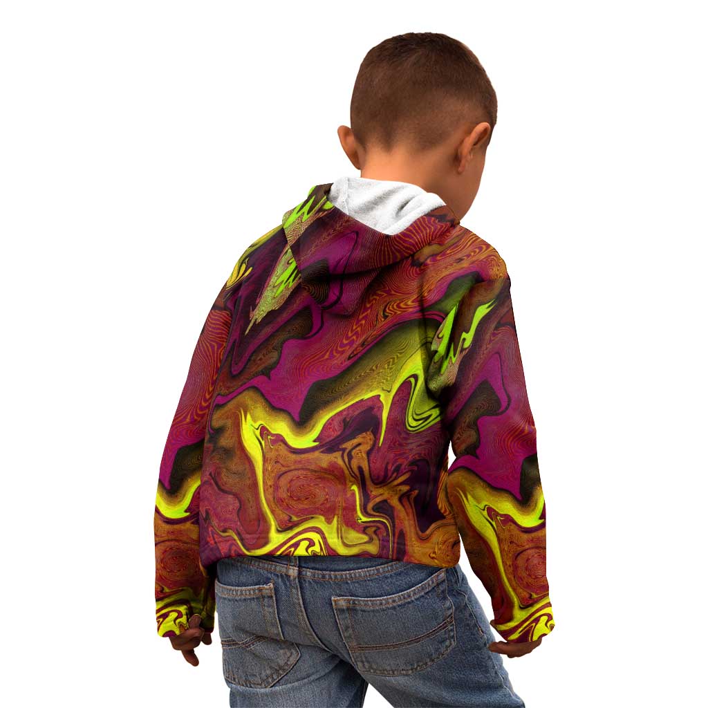Naruto Neon Bond Akatsuki Kid Hoodie Anime Mix Trippy Style