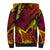 Naruto Neon Bond Akatsuki Sherpa Hoodie Anime Mix Trippy Style