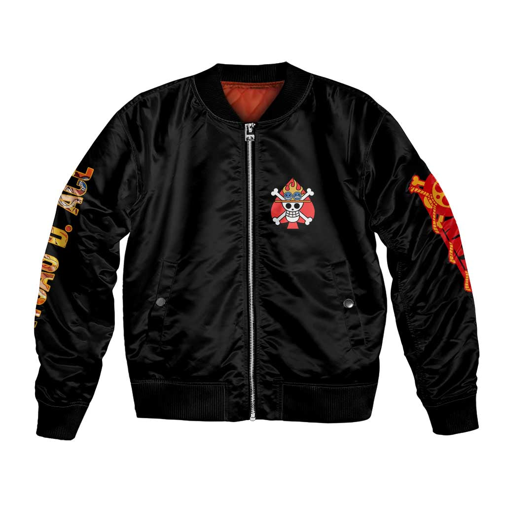 Portgas D. Ace V2 One Piece Bomber Jacket Anime Style