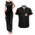 Portgas D. Ace V2 One Piece Couples Matching Tank Maxi Dress and Hawaiian Shirt Anime Style