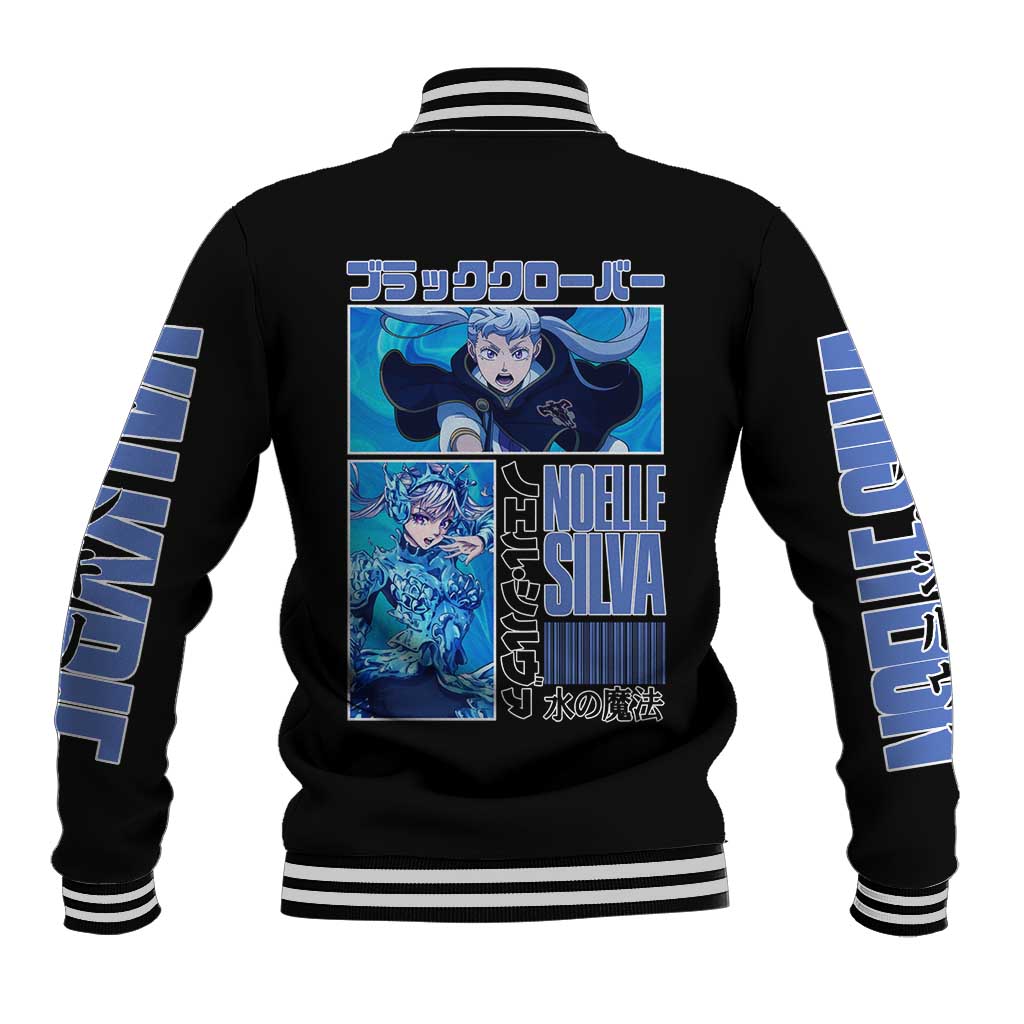 Noelle Silva Black Clover Baseball Jacket Anime Style