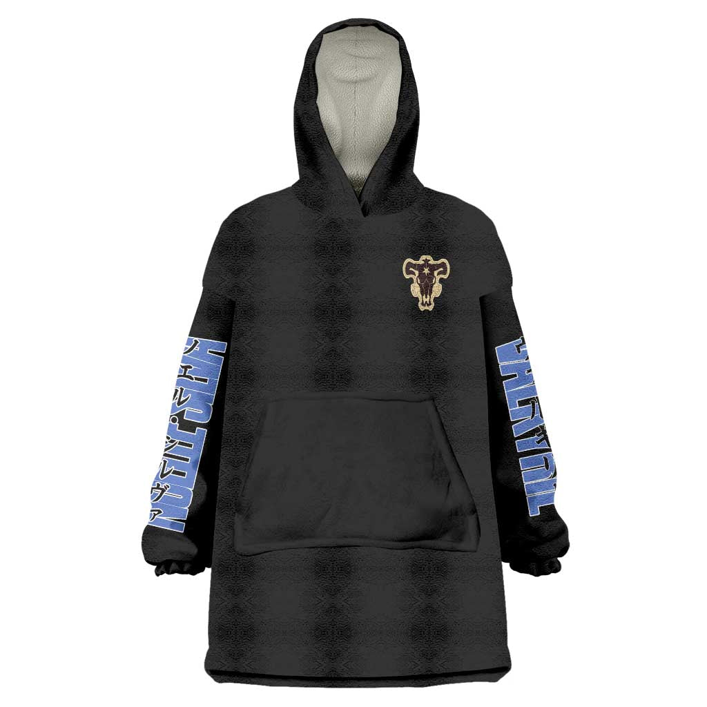 Noelle Silva Black Clover Wearable Blanket Hoodie Anime Style