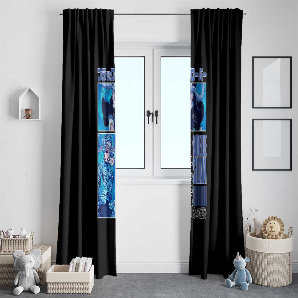 Noelle Silva Black Clover Window Curtain Anime Style