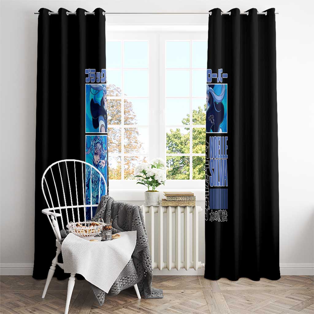 Noelle Silva Black Clover Window Curtain Anime Style