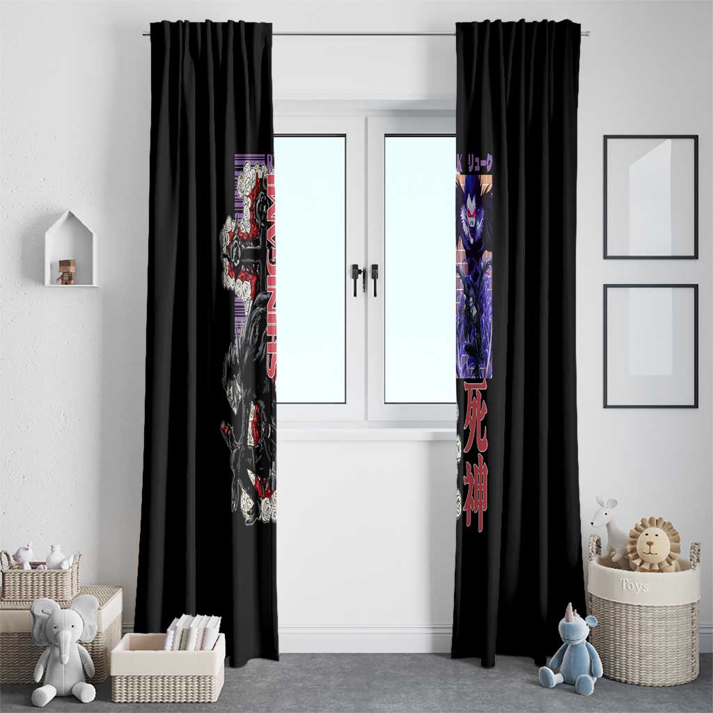 Ryuk Death Note Window Curtain Anime Style