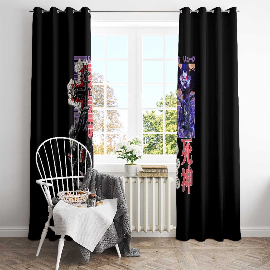 Ryuk Death Note Window Curtain Anime Style