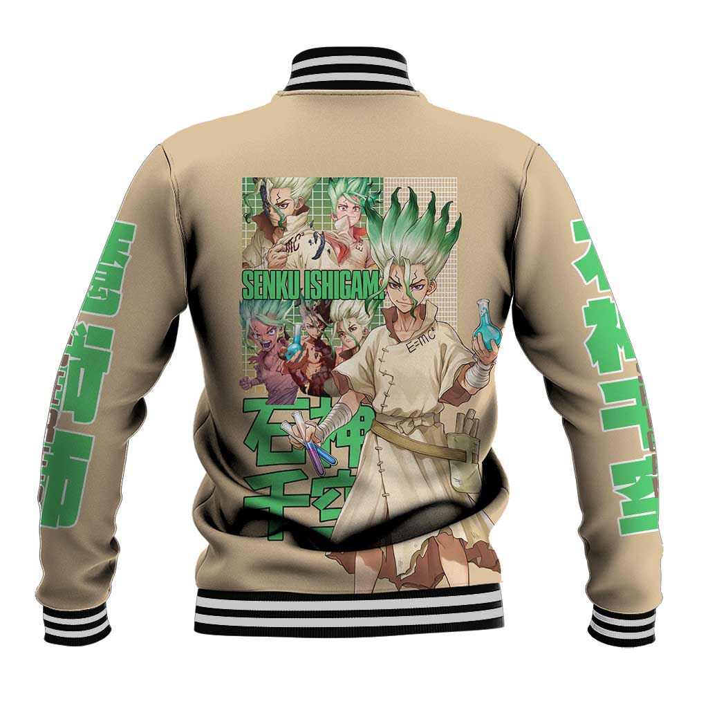 Senku Ishigami Dr. Stone Baseball Jacket Anime Style