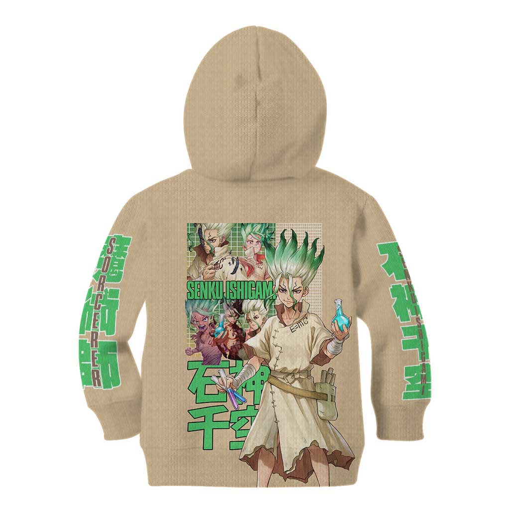 Senku Ishigami Dr. Stone Kid Hoodie Anime Style
