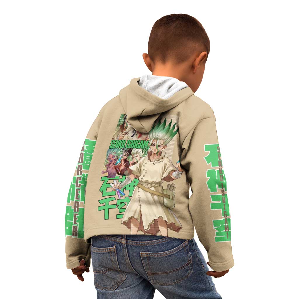 Senku Ishigami Dr. Stone Kid Hoodie Anime Style