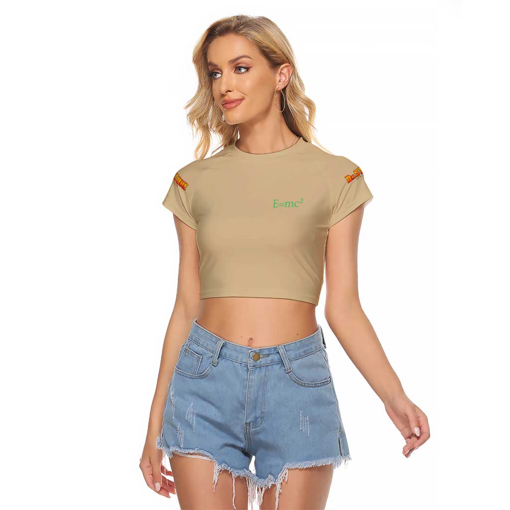 Senku Ishigami Dr. Stone Raglan Cropped T Shirt Anime Style