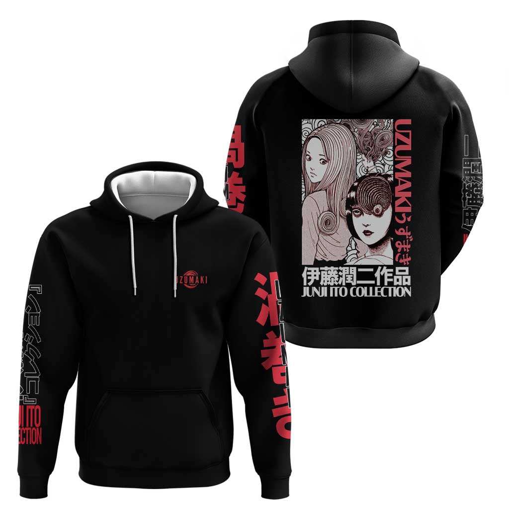 Uzumaki Junji Ito Collection Hoodie Anime Style