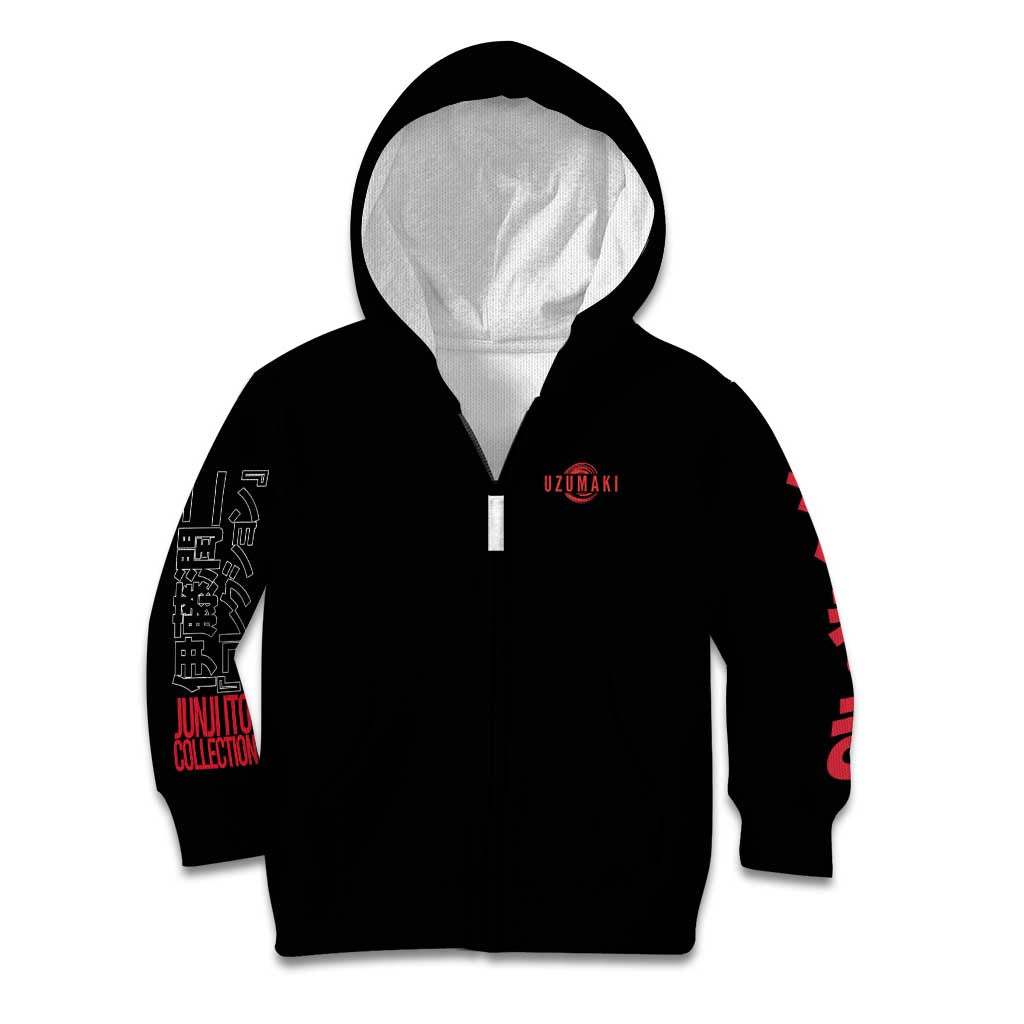 Uzumaki Junji Ito Collection Kid Hoodie Anime Style