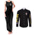 Tomie Junji Ito Collection Couples Matching Tank Maxi Dress and Long Sleeve Button Shirt Anime Style