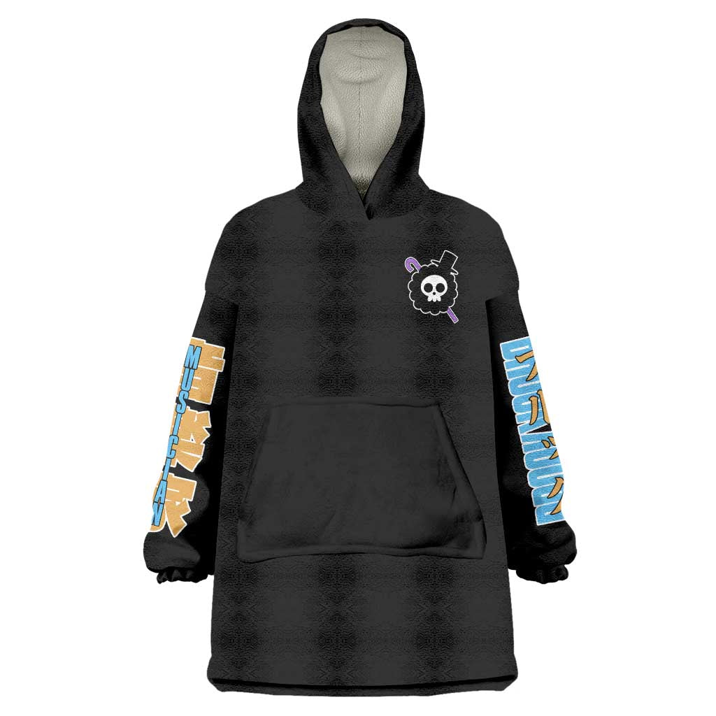 Brook V2 One Piece Wearable Blanket Hoodie Anime Style