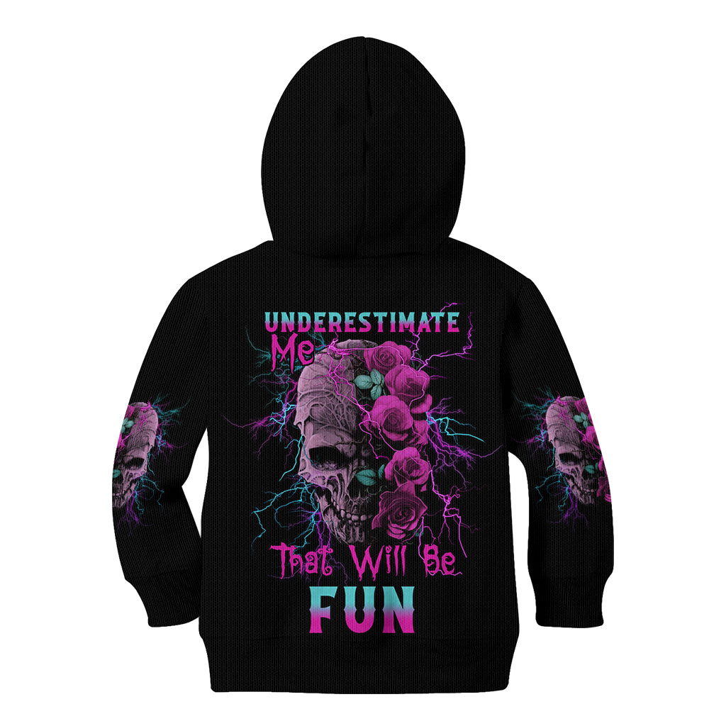 underestimate-me-rose-skull-kid-hoodie