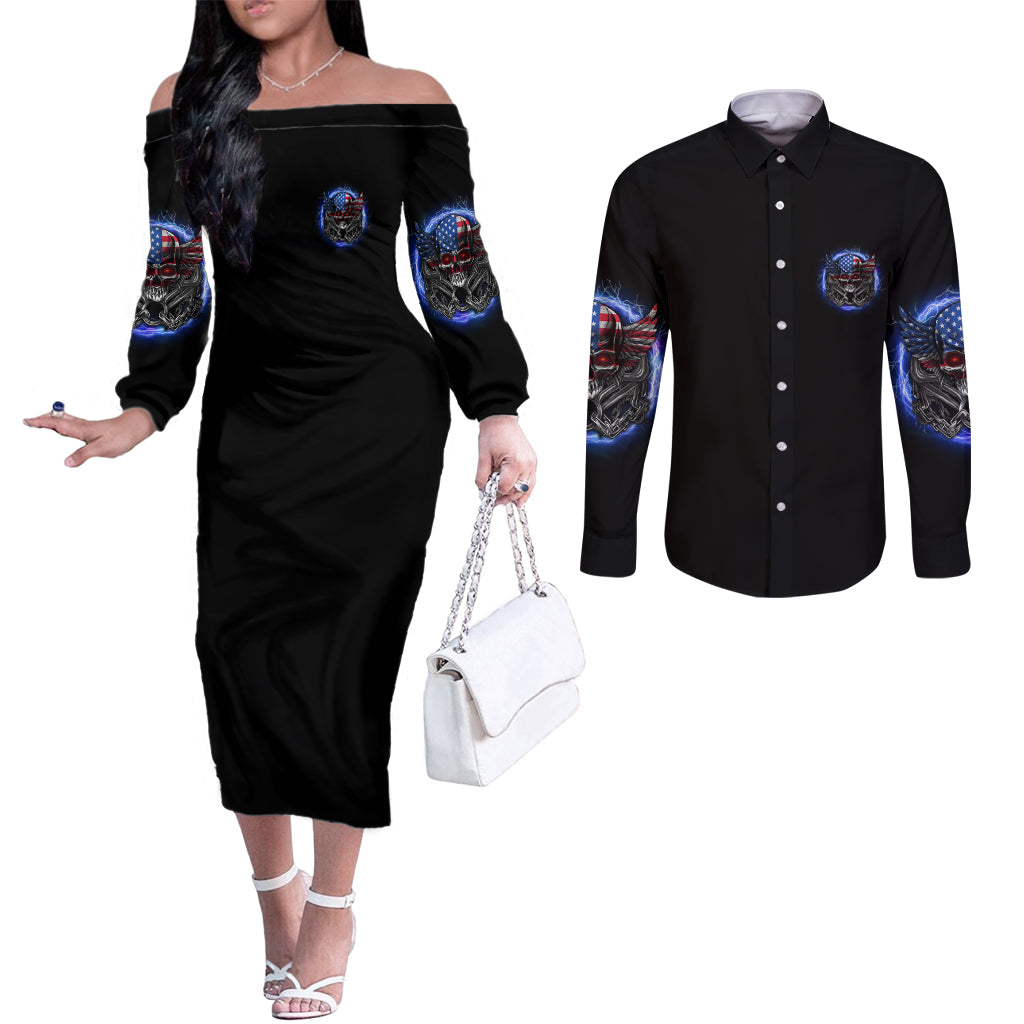 if-im-too-quiet-and-smiling-america-skull-wings-couples-matching-off-the-shoulder-long-sleeve-dress-and-long-sleeve-button-shirt