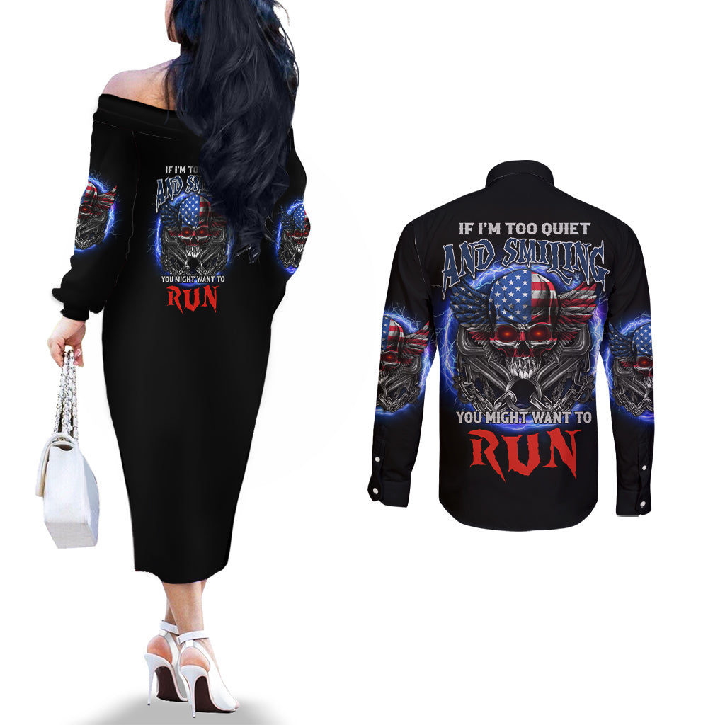 if-im-too-quiet-and-smiling-america-skull-wings-couples-matching-off-the-shoulder-long-sleeve-dress-and-long-sleeve-button-shirt