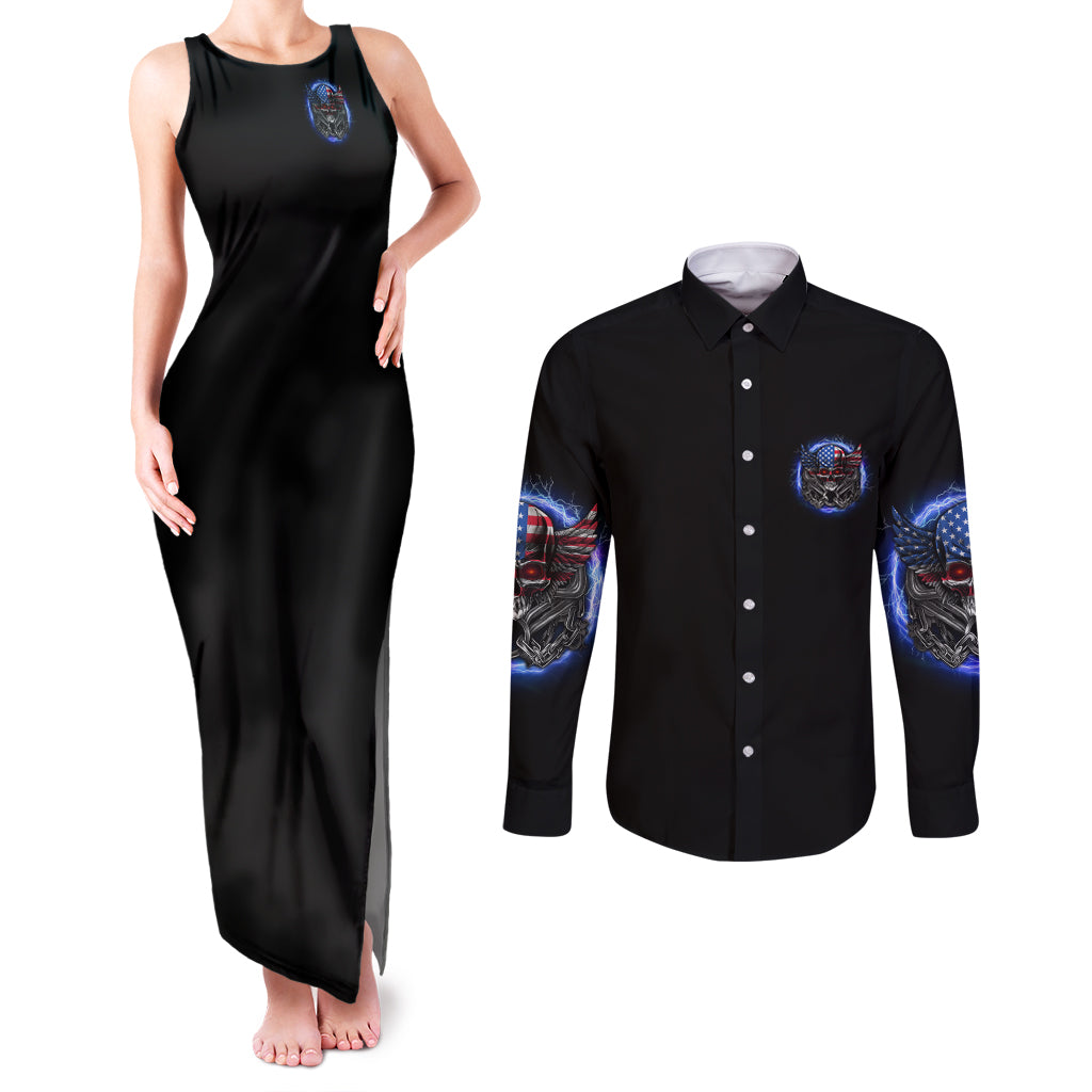 if-im-too-quiet-and-smiling-america-skull-wings-couples-matching-tank-maxi-dress-and-long-sleeve-button-shirt