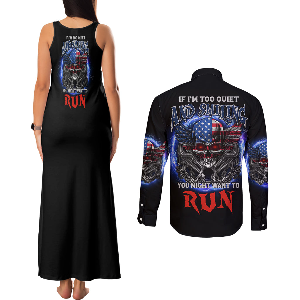 if-im-too-quiet-and-smiling-america-skull-wings-couples-matching-tank-maxi-dress-and-long-sleeve-button-shirt