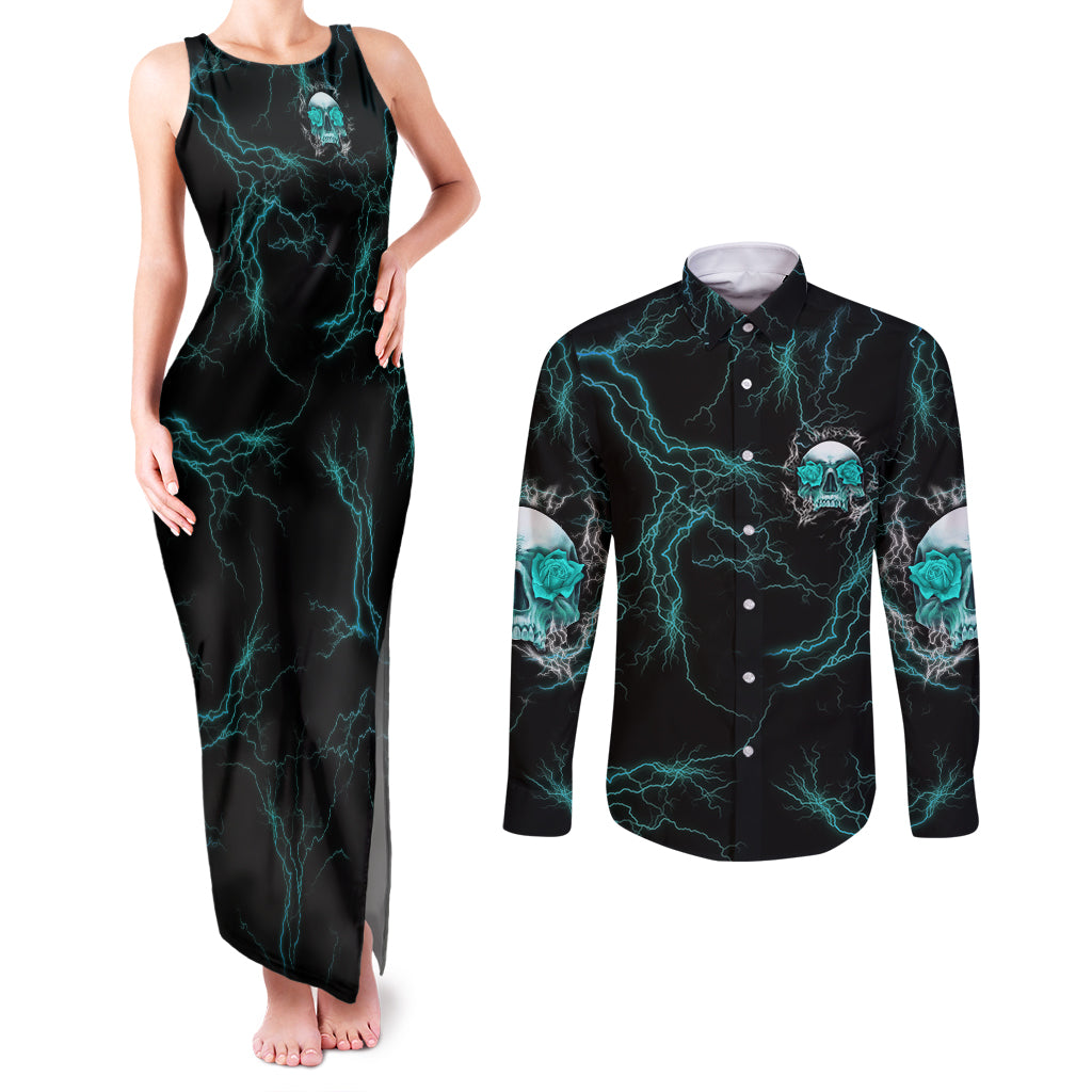 if-you-are-shocked-by-what-i-say-couples-matching-tank-maxi-dress-and-long-sleeve-button-shirt