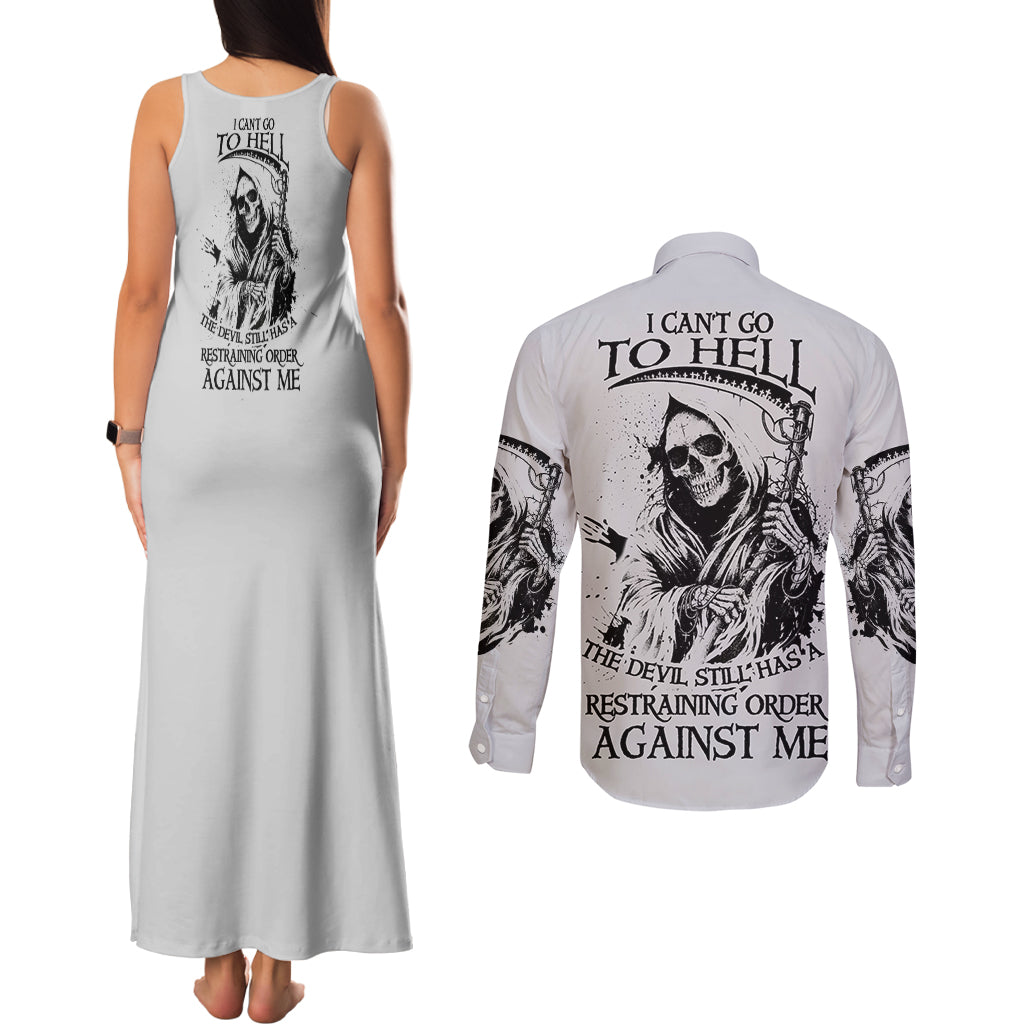 i-cant-go-to-hell-reaper-skull-couples-matching-tank-maxi-dress-and-long-sleeve-button-shirt