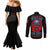 when-i-was-born-fire-skull-couples-matching-mermaid-dress-and-long-sleeve-button-shirt