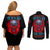 when-i-was-born-fire-skull-couples-matching-off-shoulder-short-dress-and-long-sleeve-button-shirt