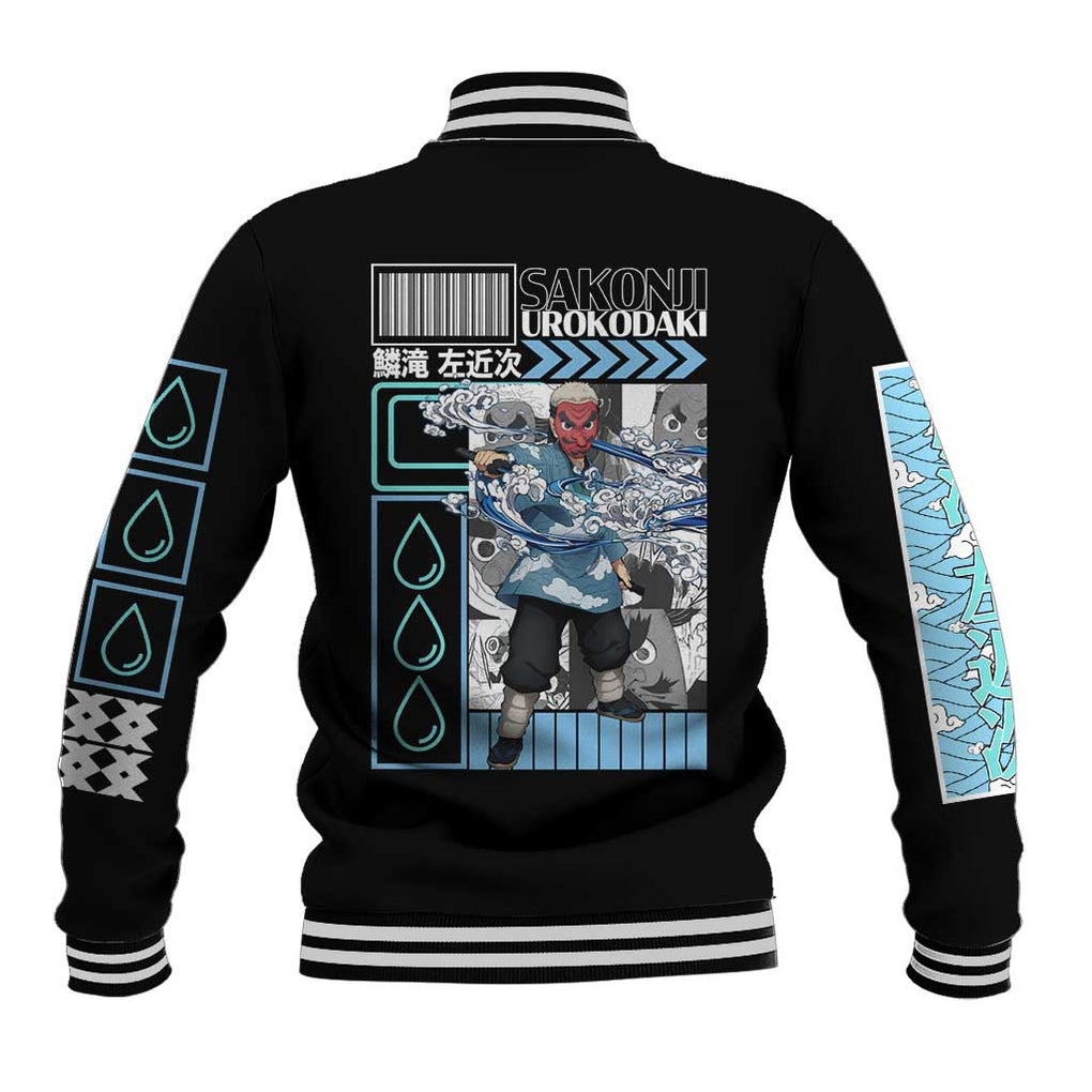 Sakonji Urokodaki Demon Slayer Baseball Jacket Japan Anime Style