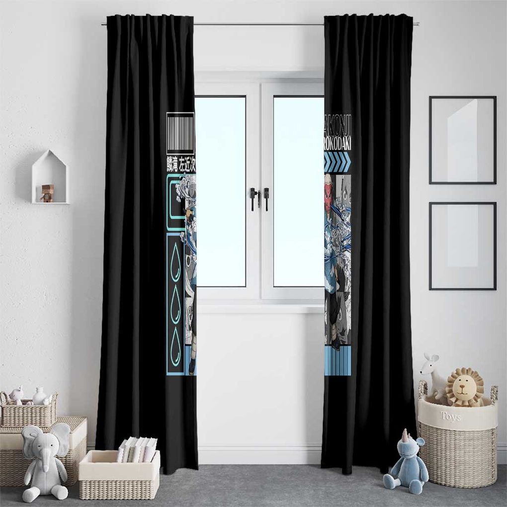 Sakonji Urokodaki Demon Slayer Window Curtain Japan Anime Style