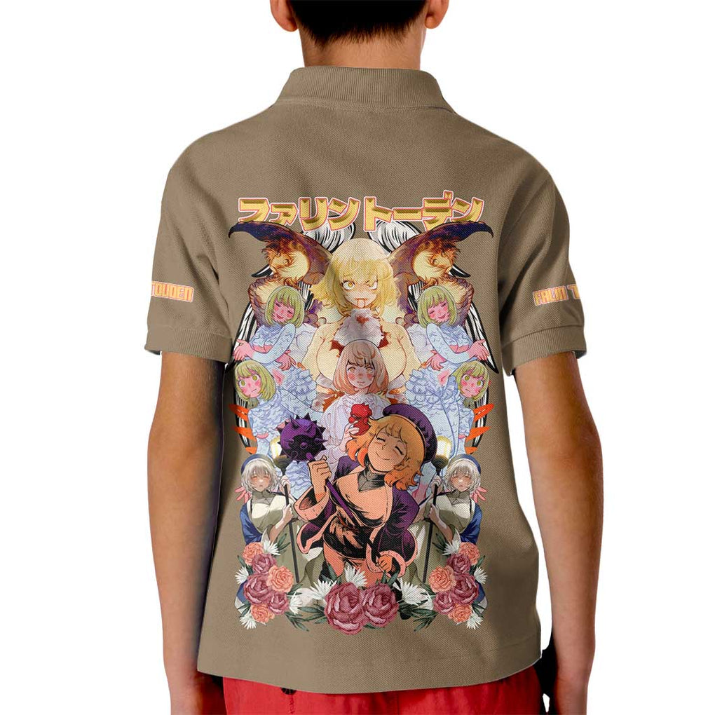 Falin Touden Delicious in Dungeon Kid Polo Shirt Japan Anime Style