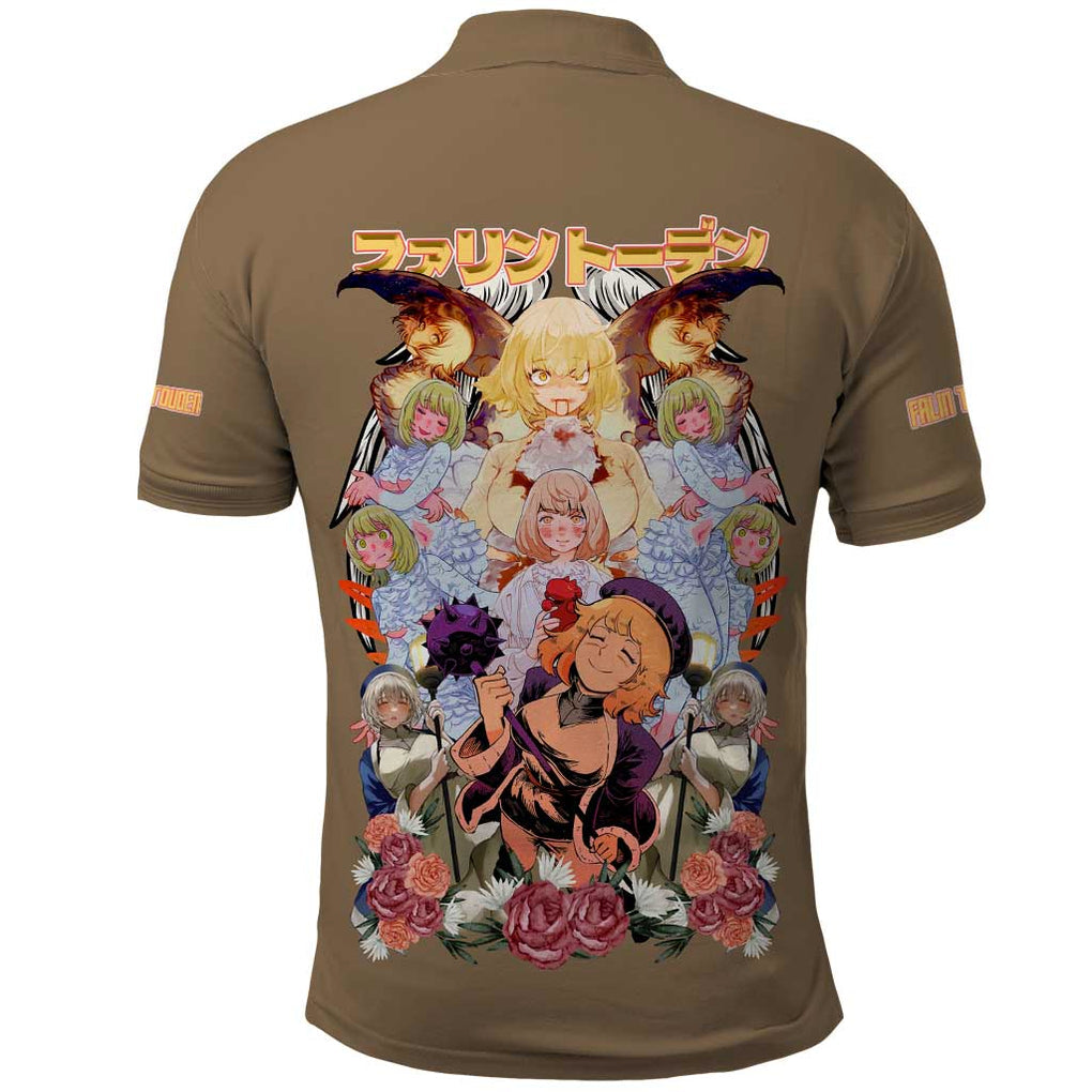 Falin Touden Delicious in Dungeon Polo Shirt Japan Anime Style