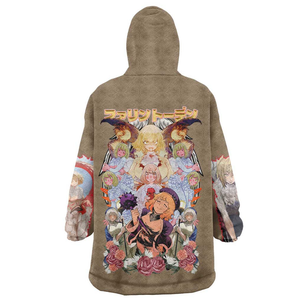 Falin Touden Delicious in Dungeon Wearable Blanket Hoodie Japan Anime Style
