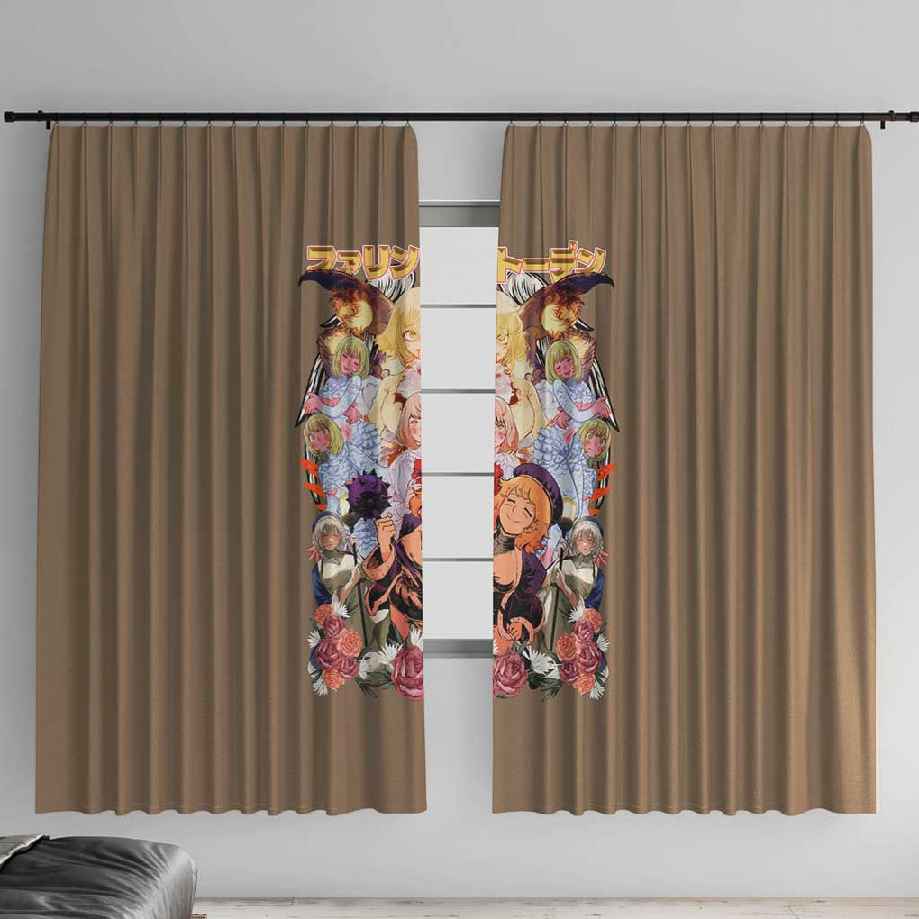 Falin Touden Delicious in Dungeon Window Curtain Japan Anime Style