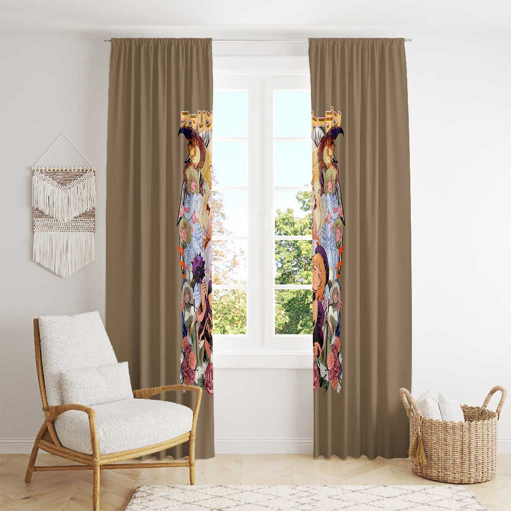 Falin Touden Delicious in Dungeon Window Curtain Japan Anime Style