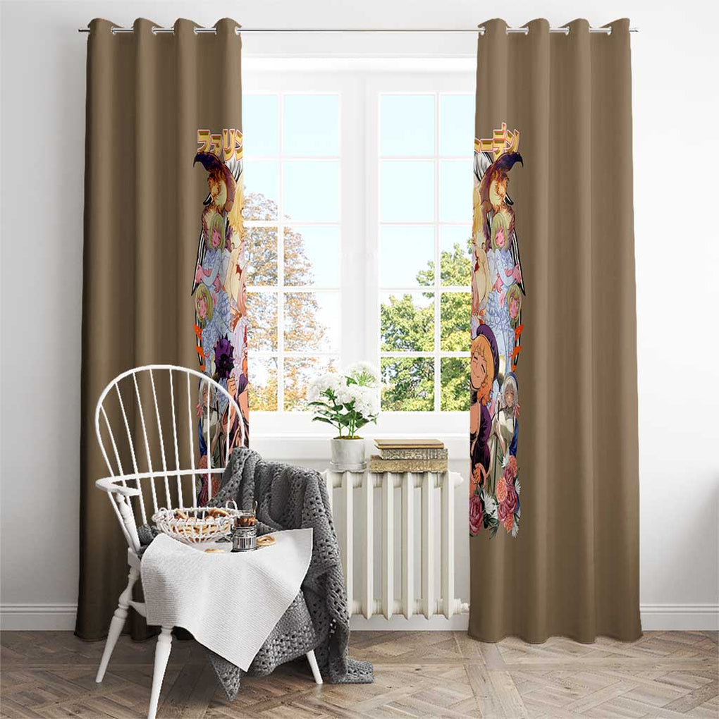 Falin Touden Delicious in Dungeon Window Curtain Japan Anime Style