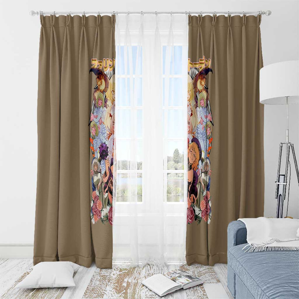 Falin Touden Delicious in Dungeon Window Curtain Japan Anime Style