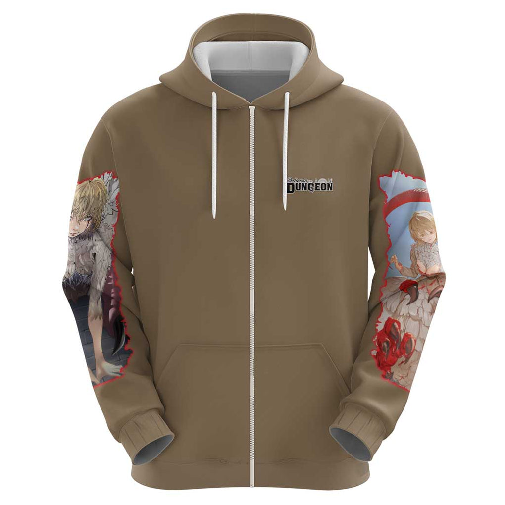 Falin Touden Delicious in Dungeon Zip Hoodie Japan Anime Style