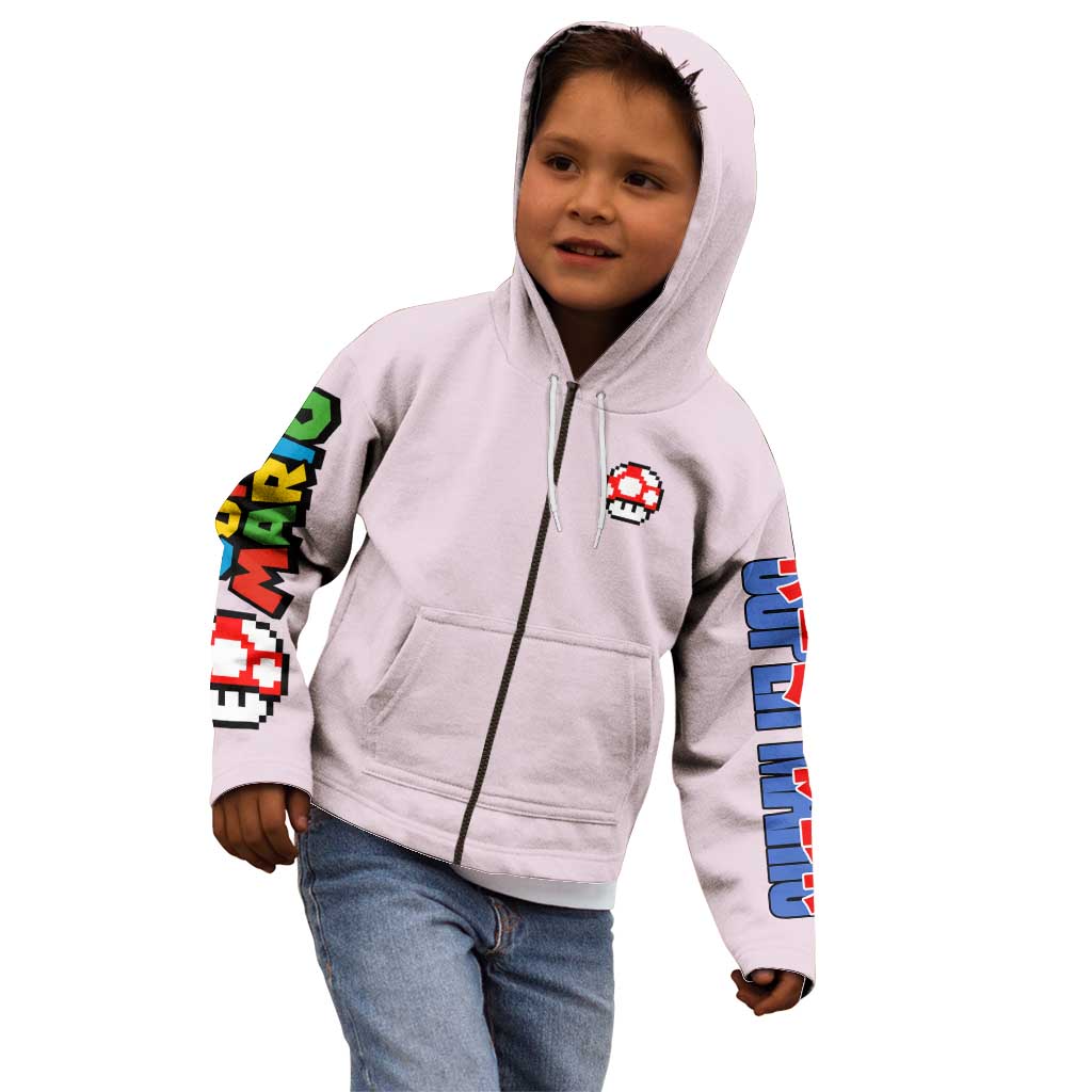 Toad Mario Bros Kid Hoodie Japan Anime Style - The Mazicc