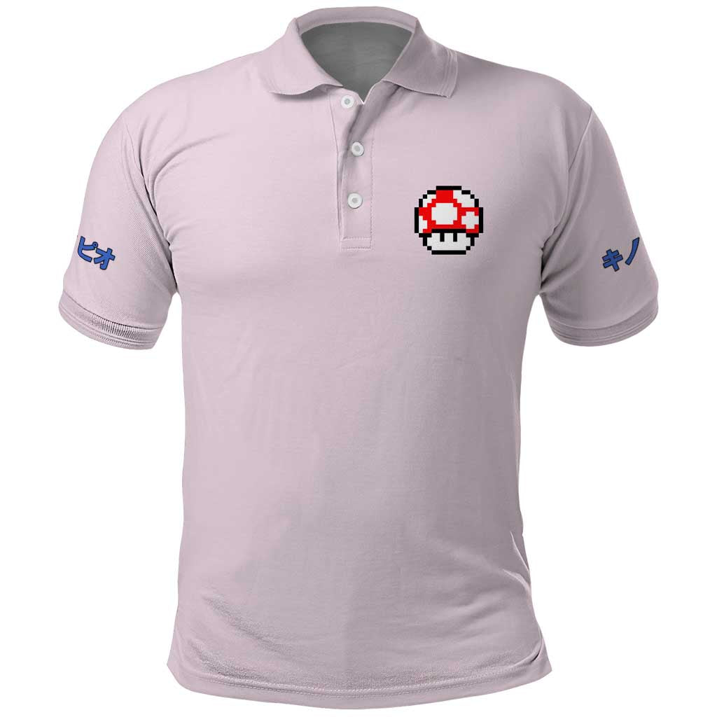 Toad Mario Bros Polo Shirt Japan Anime Style - The Mazicc