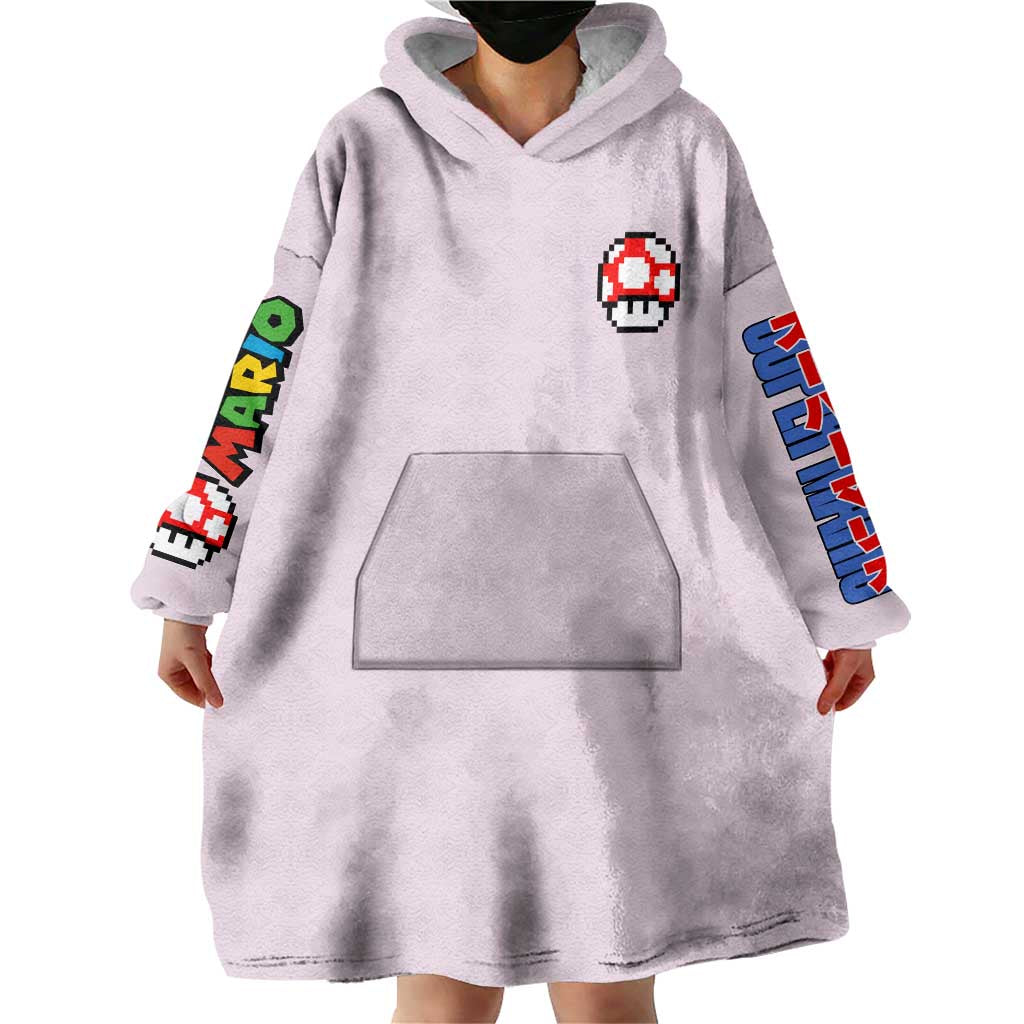 Toad Mario Bros Wearable Blanket Hoodie Japan Anime Style - The Mazicc