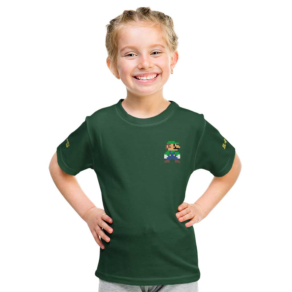 Luigi Mario Bros Kid T Shirt Japan Anime Style - The Mazicc
