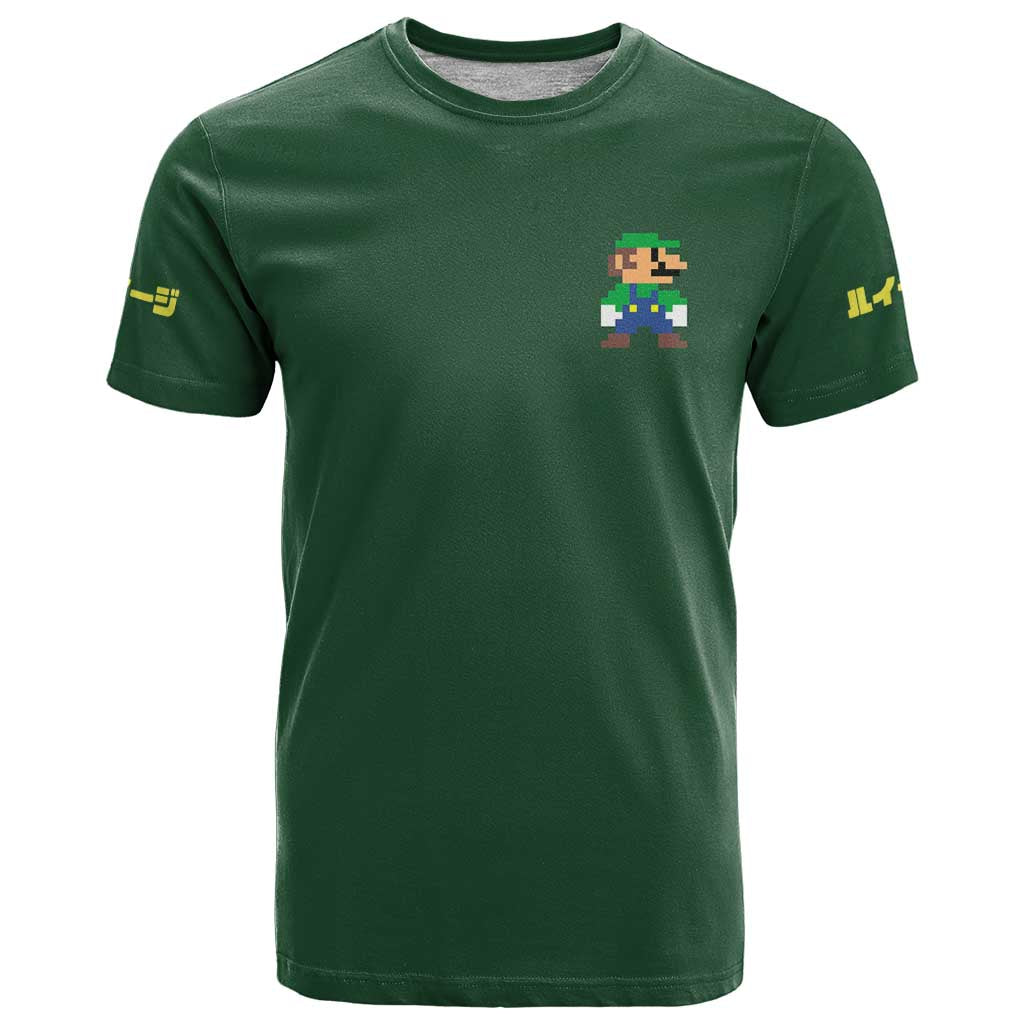 Luigi Mario Bros T Shirt Japan Anime Style - The Mazicc