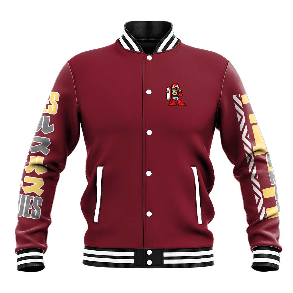 Proto Man Mega Man Baseball Jacket Japan Anime Style - The Mazicc