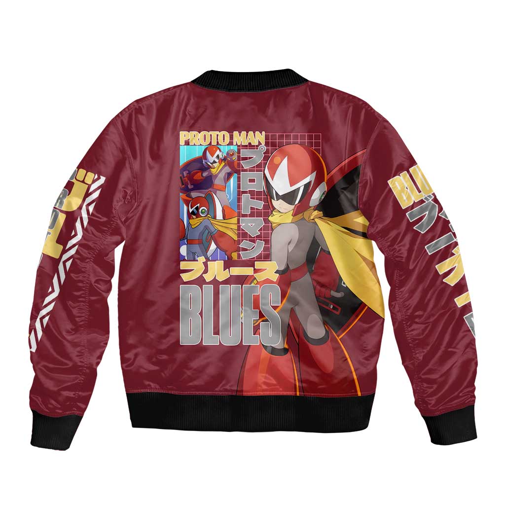 Proto Man Mega Man Bomber Jacket Japan Anime Style - The Mazicc
