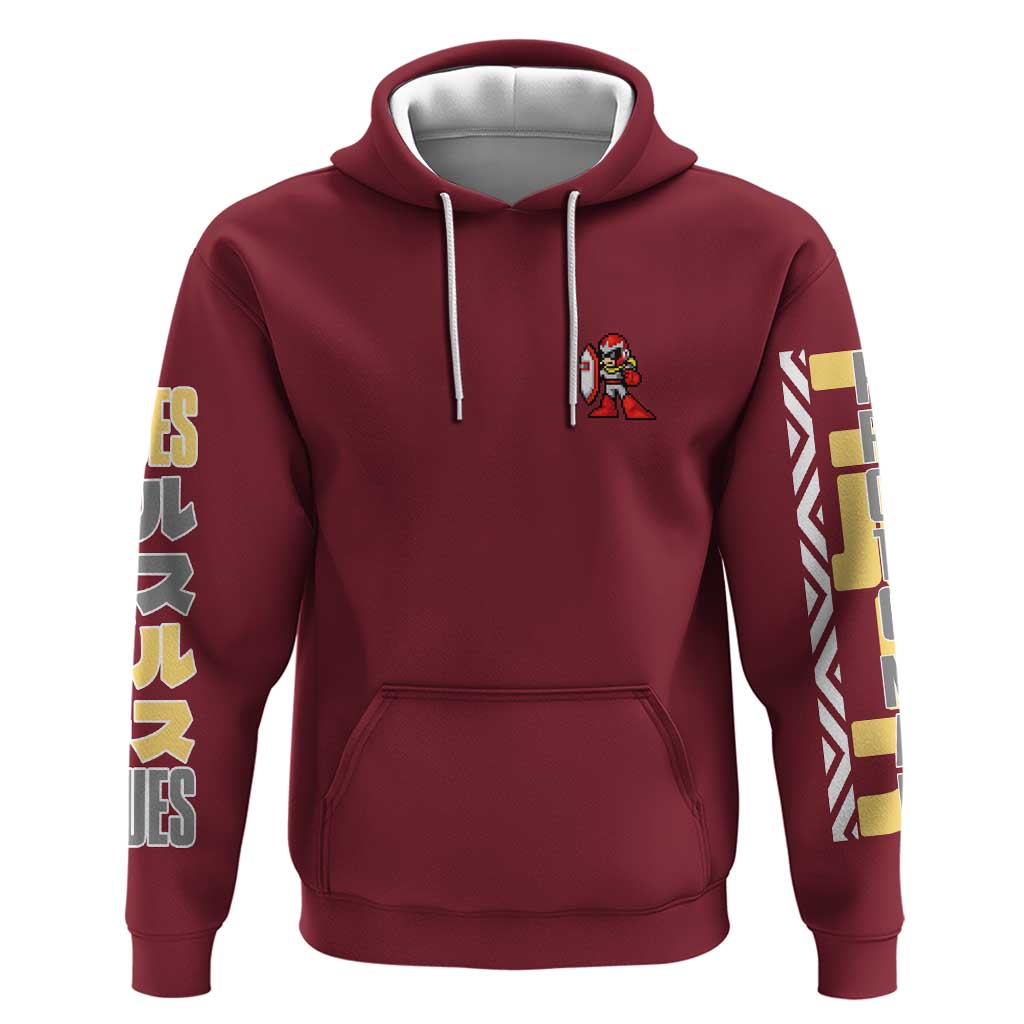 Proto Man Mega Man Hoodie Japan Anime Style - The Mazicc