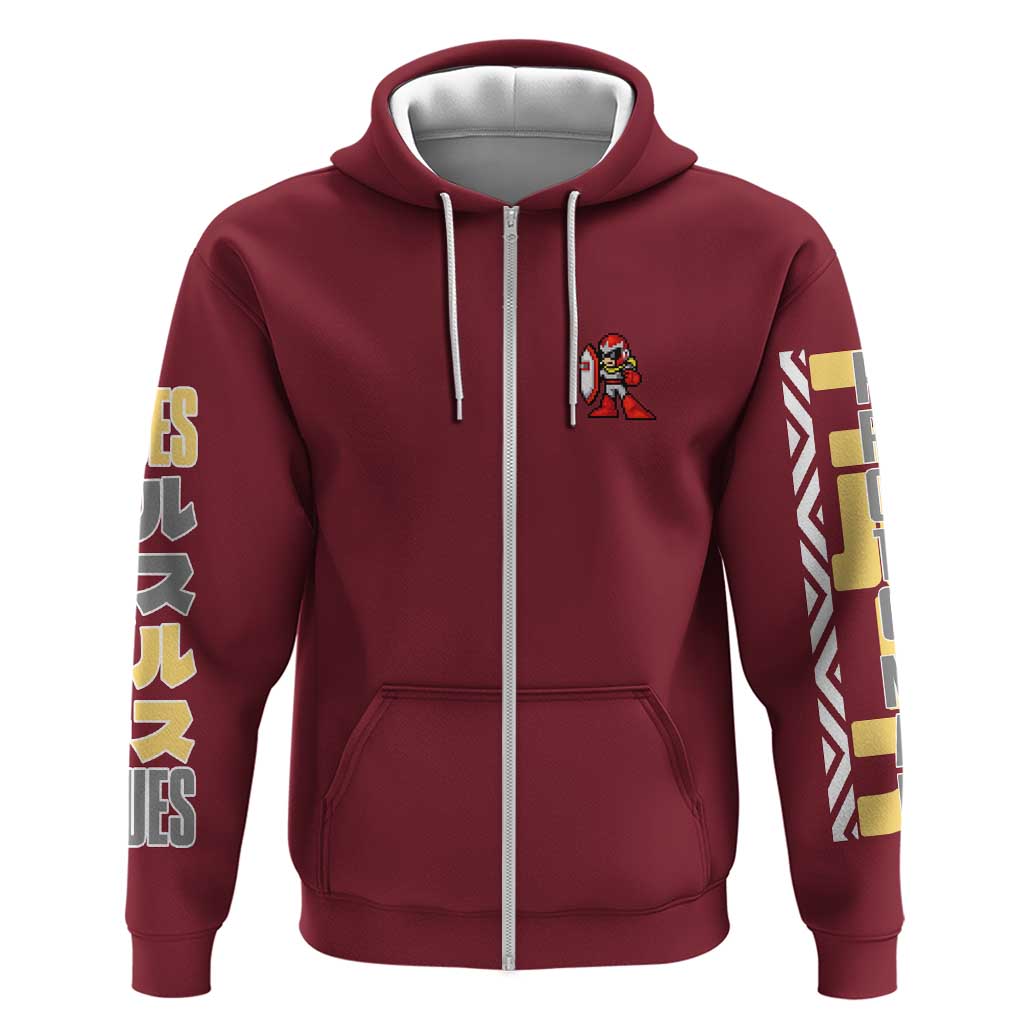 Proto Man Mega Man Hoodie Japan Anime Style - The Mazicc