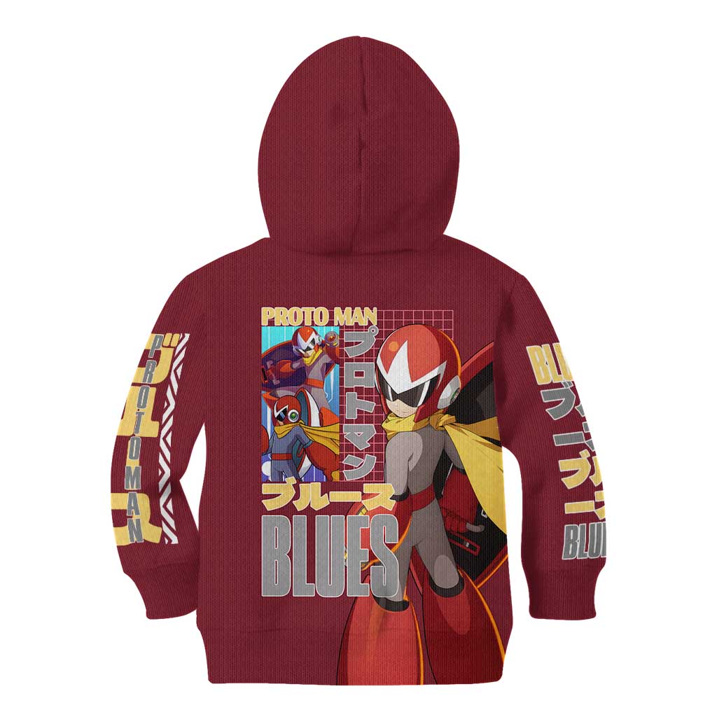 Proto Man Mega Man Kid Hoodie Japan Anime Style - The Mazicc